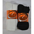 White and Black Scape Crew Socks